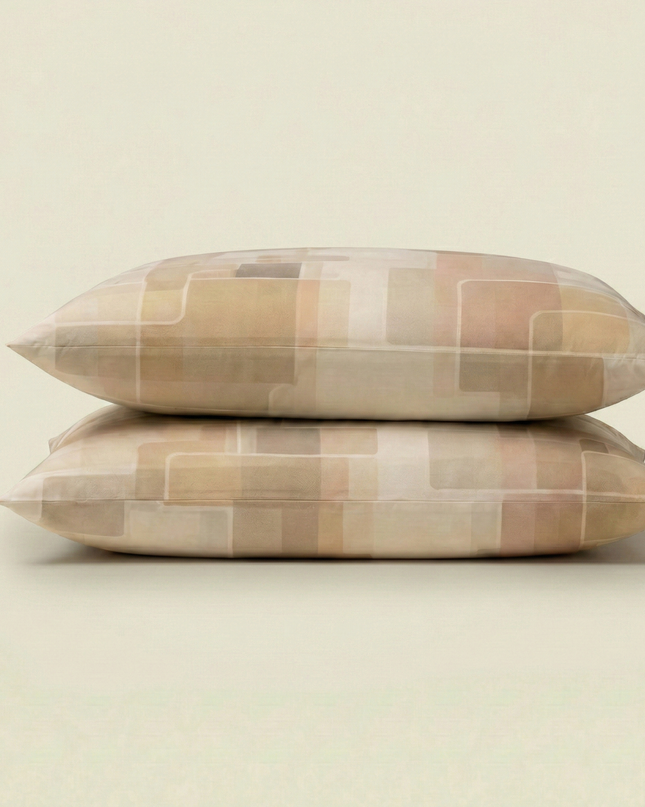 Taies d’oreiller polycoton renforcé - Graphica