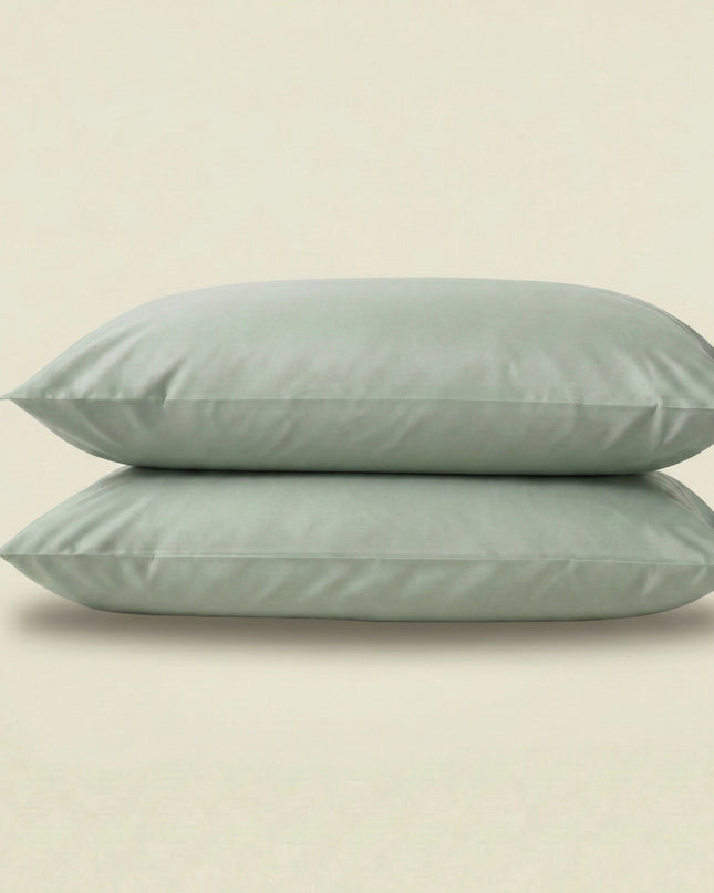 Taies d'oreiller percale de coton - Uni